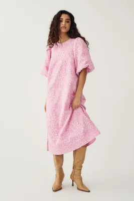 Pastice jurk - lichtroze