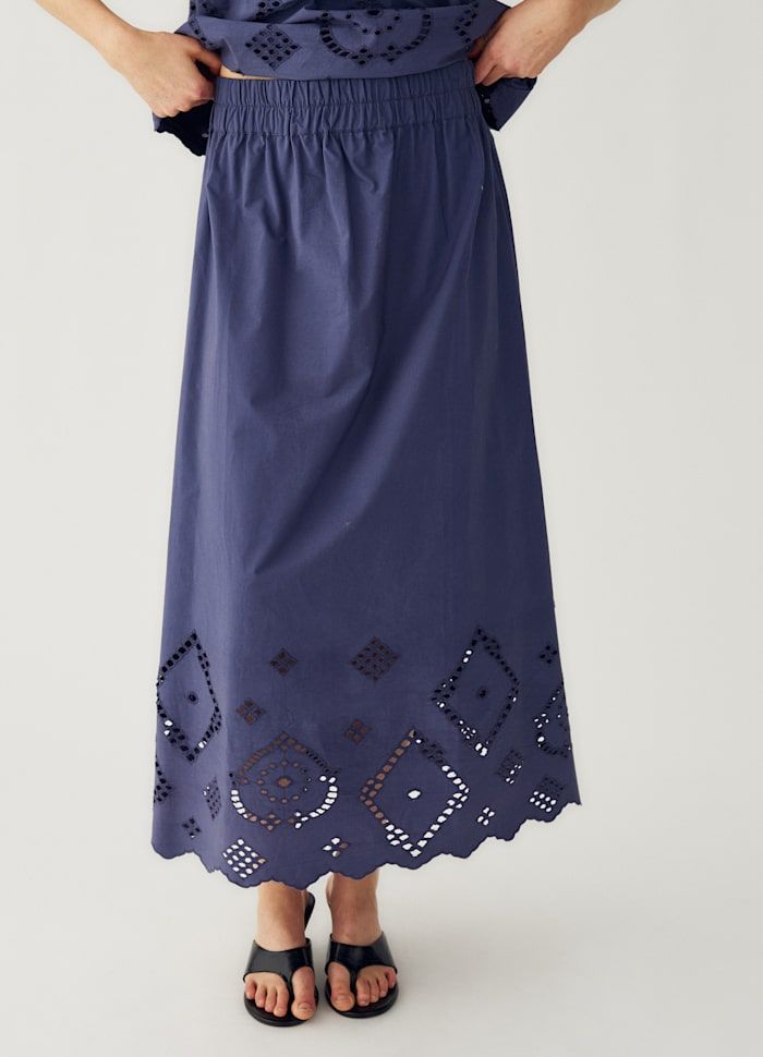 Marylinse rok - navy