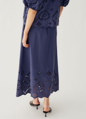 Marylinse rok - navy