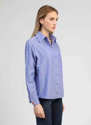 Aimélie blouse - blauw met amour