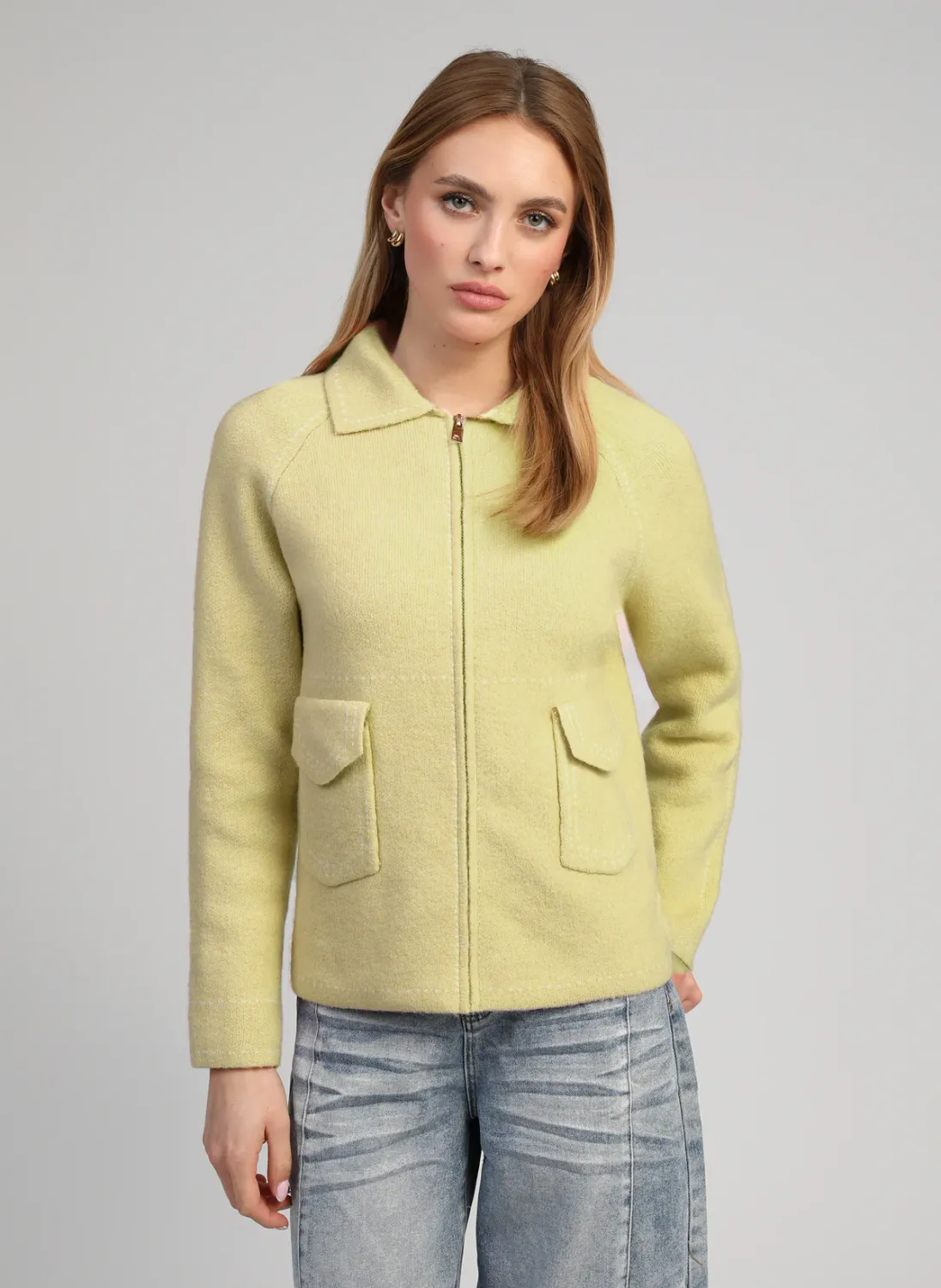 Nabi vest - geel/groen