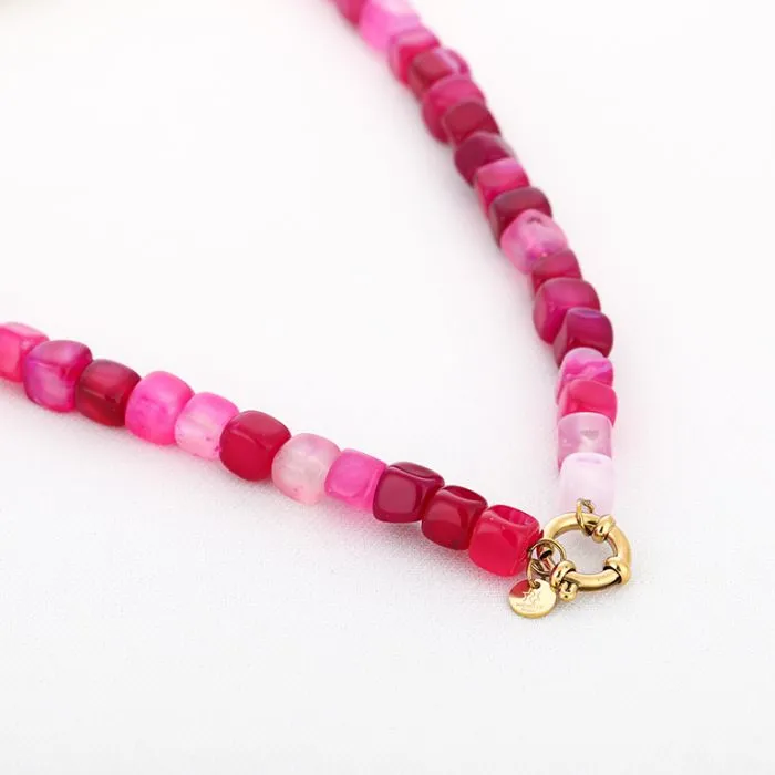 Ketting - fuchsia