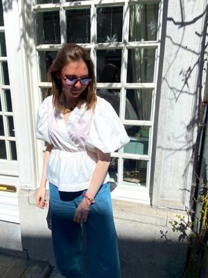 Maleah blouse - wit