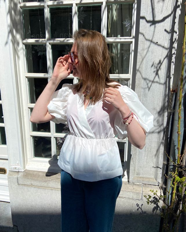 Maleah blouse - wit