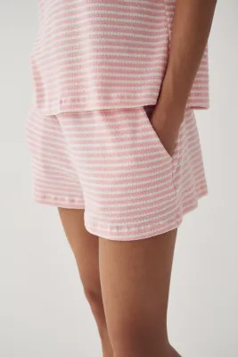 Danni short - lichtroze gestreept