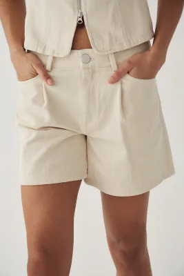 Millie short - ecru/ beige