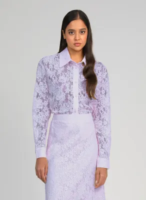 Jyna blouse - lavendelpaars
