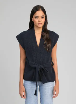 Louna vest - navy