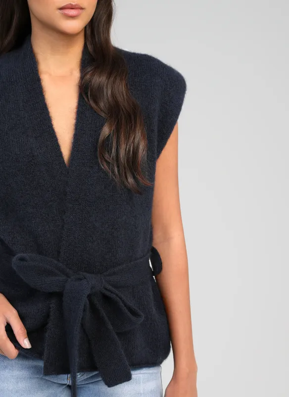 Louna vest - navy