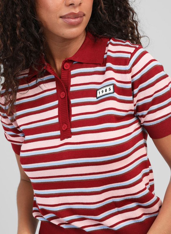 Rose polo - bordeaux