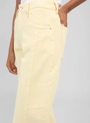 Barrel jeans - botergeel