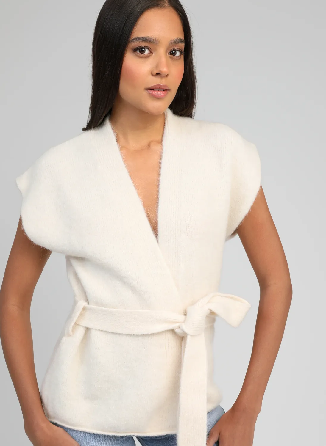 Louna vest - ecru