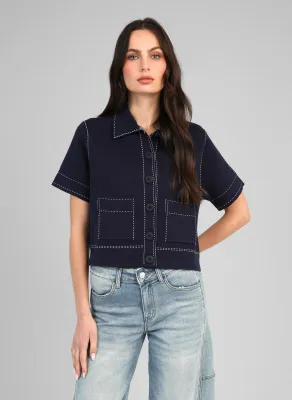 Billy gilet - navy