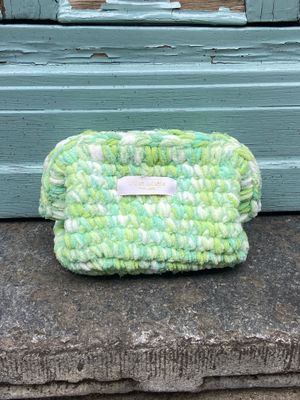 Fluffy Féline tas - groen - small