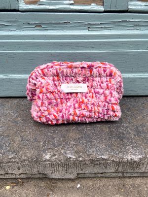 Fluffy Féline tas - paars &amp; roze multi - small