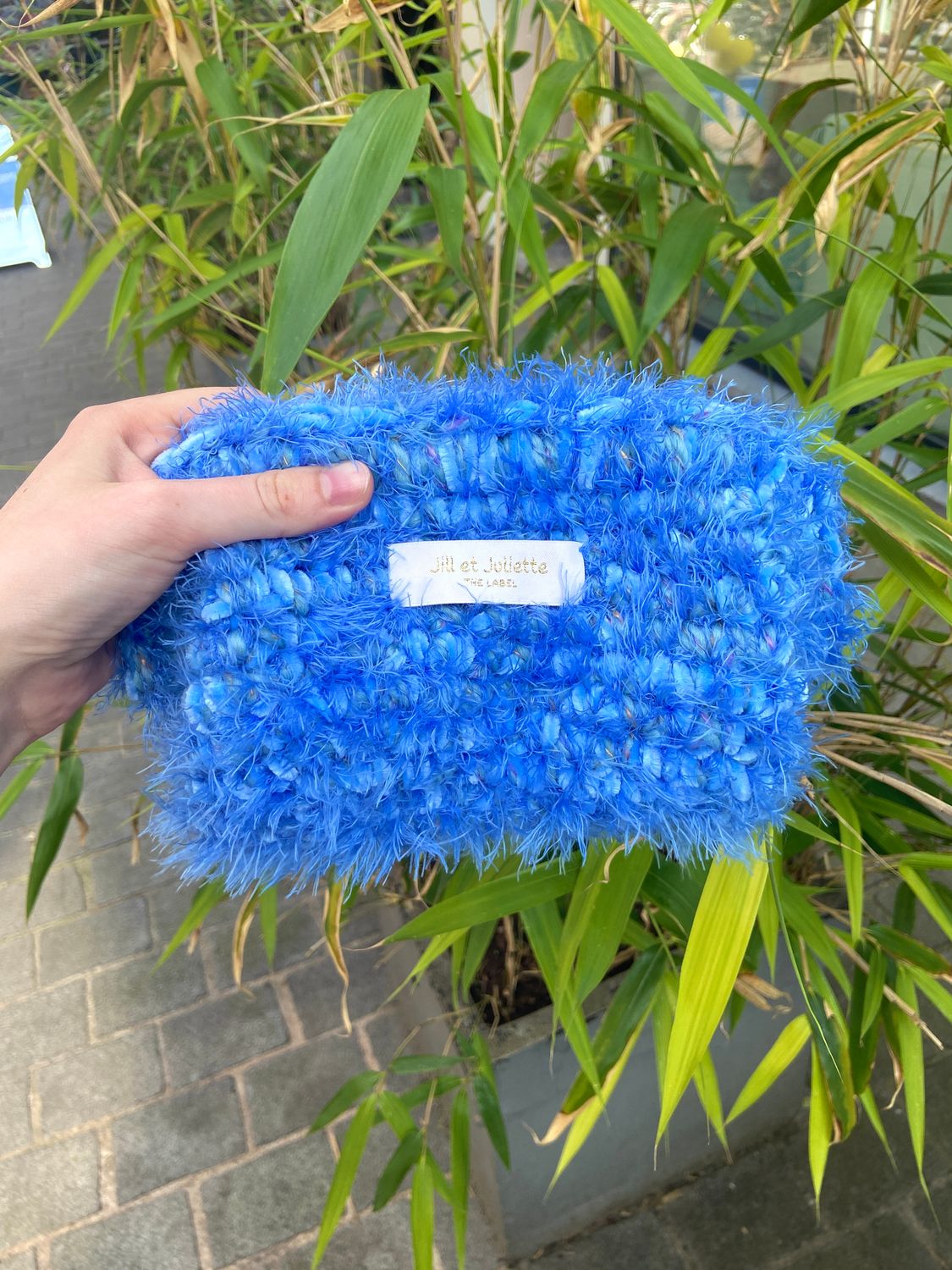 Feather Heather tas - blauw - small