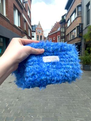 Feather Heather tas - blauw - small