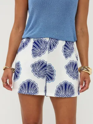 Shelly short - wit &amp; blauw