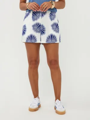 Shelly short - wit &amp; blauw