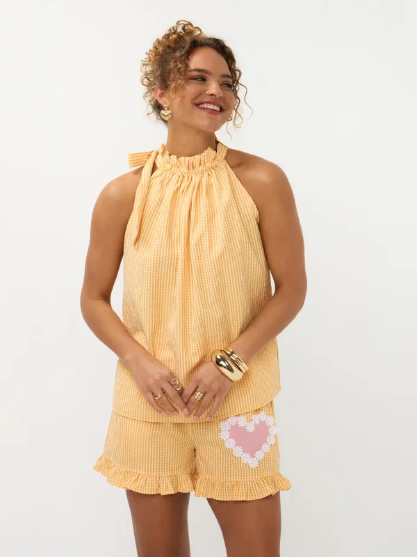 Kayley top - geel
