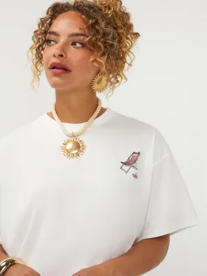 Camper t-shirt - wit