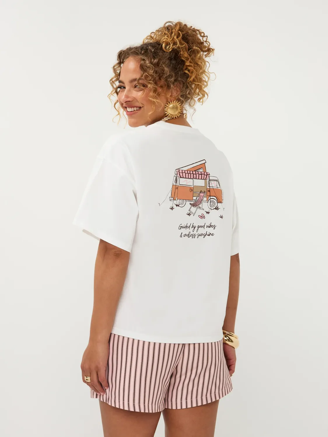 Camper t-shirt - wit