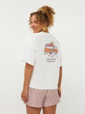 Camper t-shirt - wit