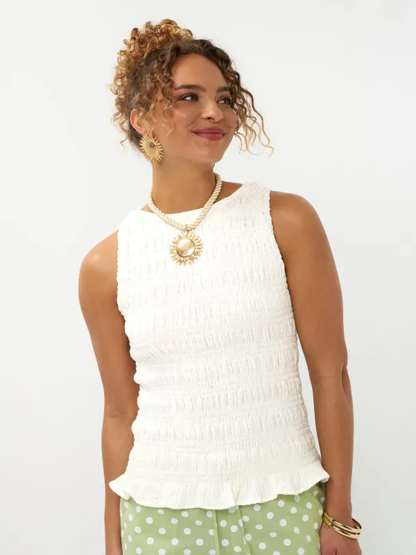 Dianne top - ecru