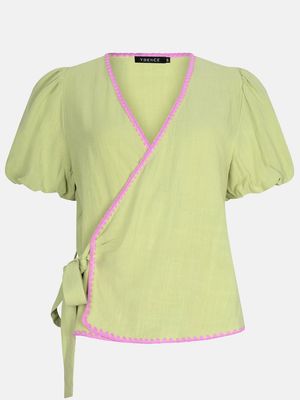 Enola top - groen