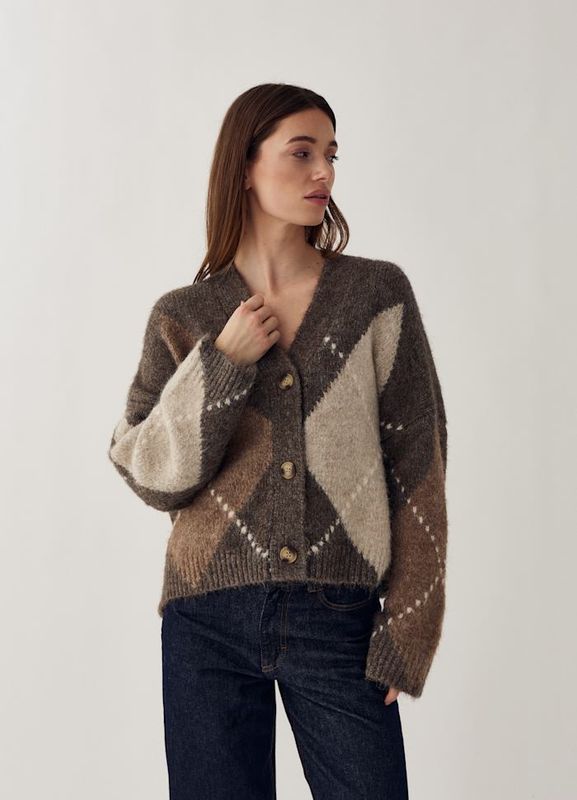 Laïs cardigan - taupe