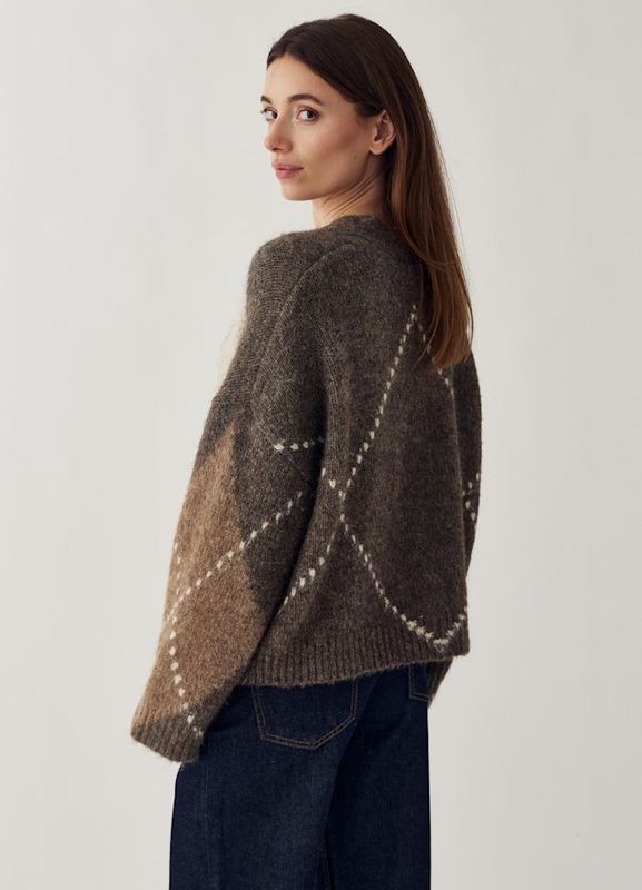 Laïs cardigan - taupe