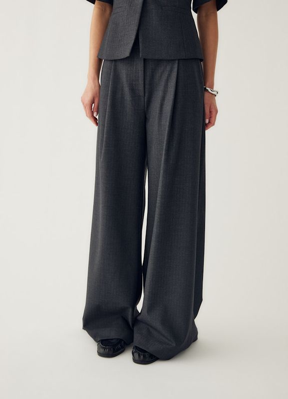 Kaza broek - donkergrijs