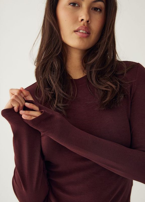 Lindie t-shirt - bordeaux