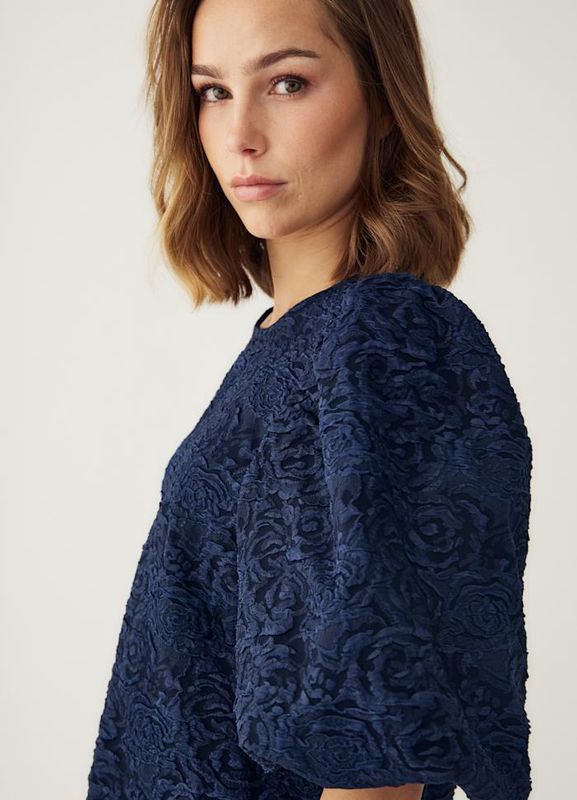 Pastice blouse - navy