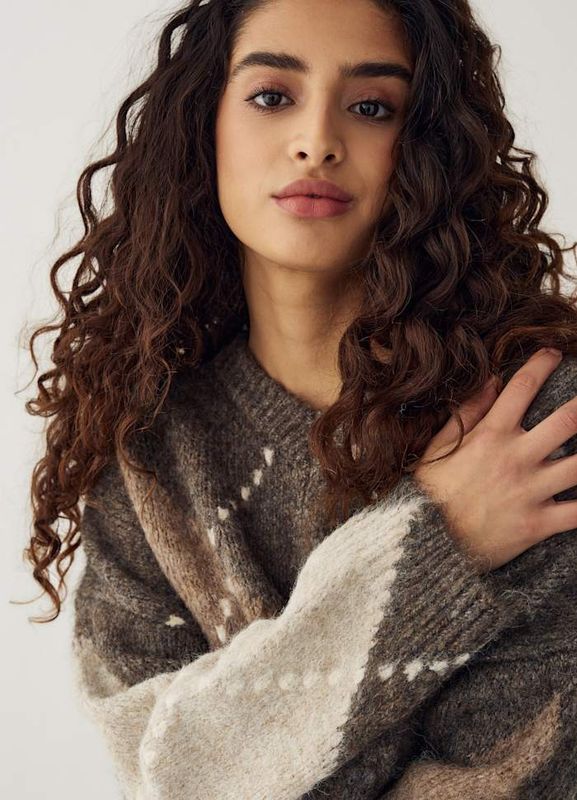 Laïs trui - taupe