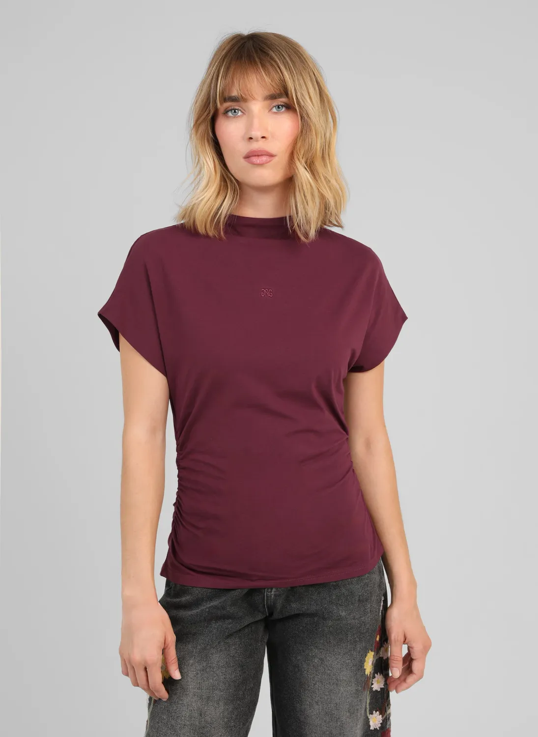 Arman top - bordeaux