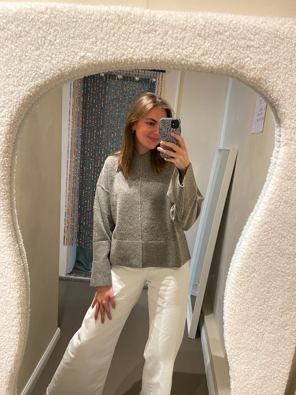 Sand trui - taupe
