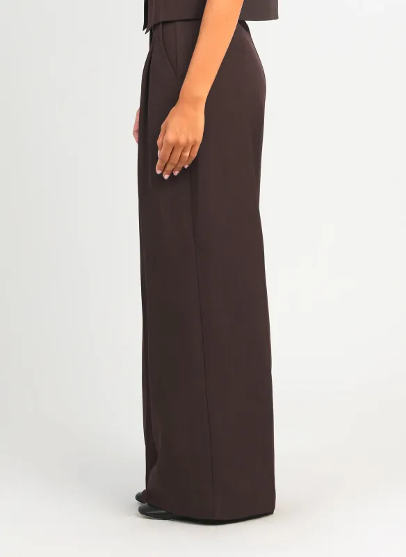 Pepy broek - chocoladebruin