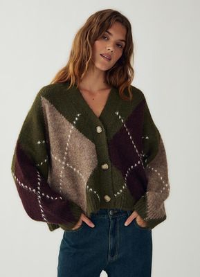 Laïs cardigan - kaki