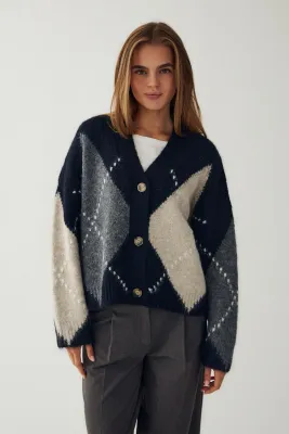 Laïs cardigan - navy
