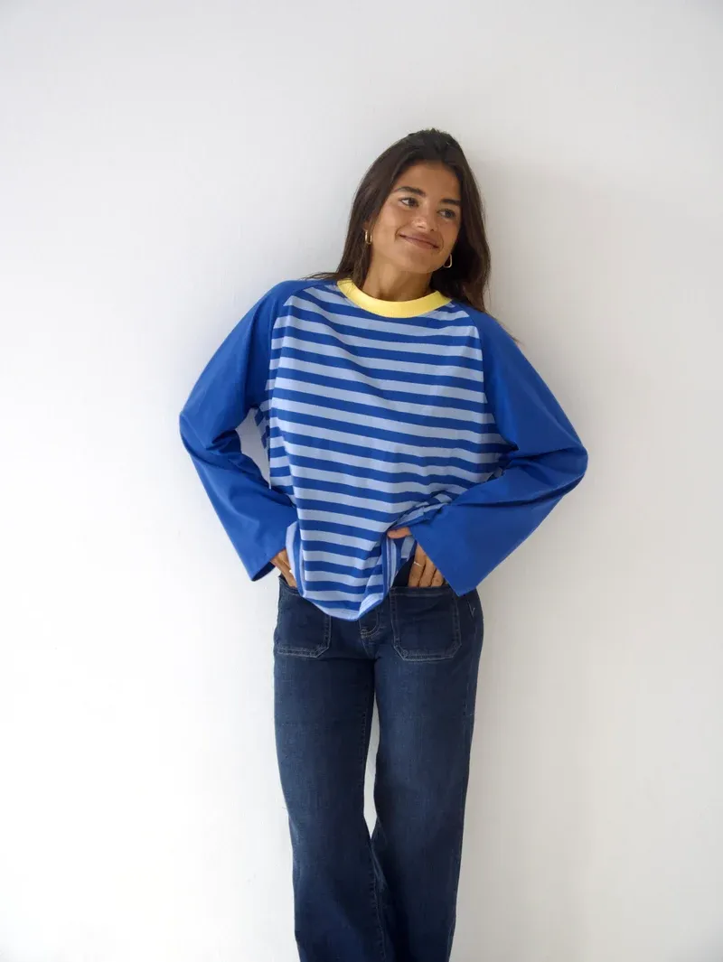Azul t-shirt - blauw