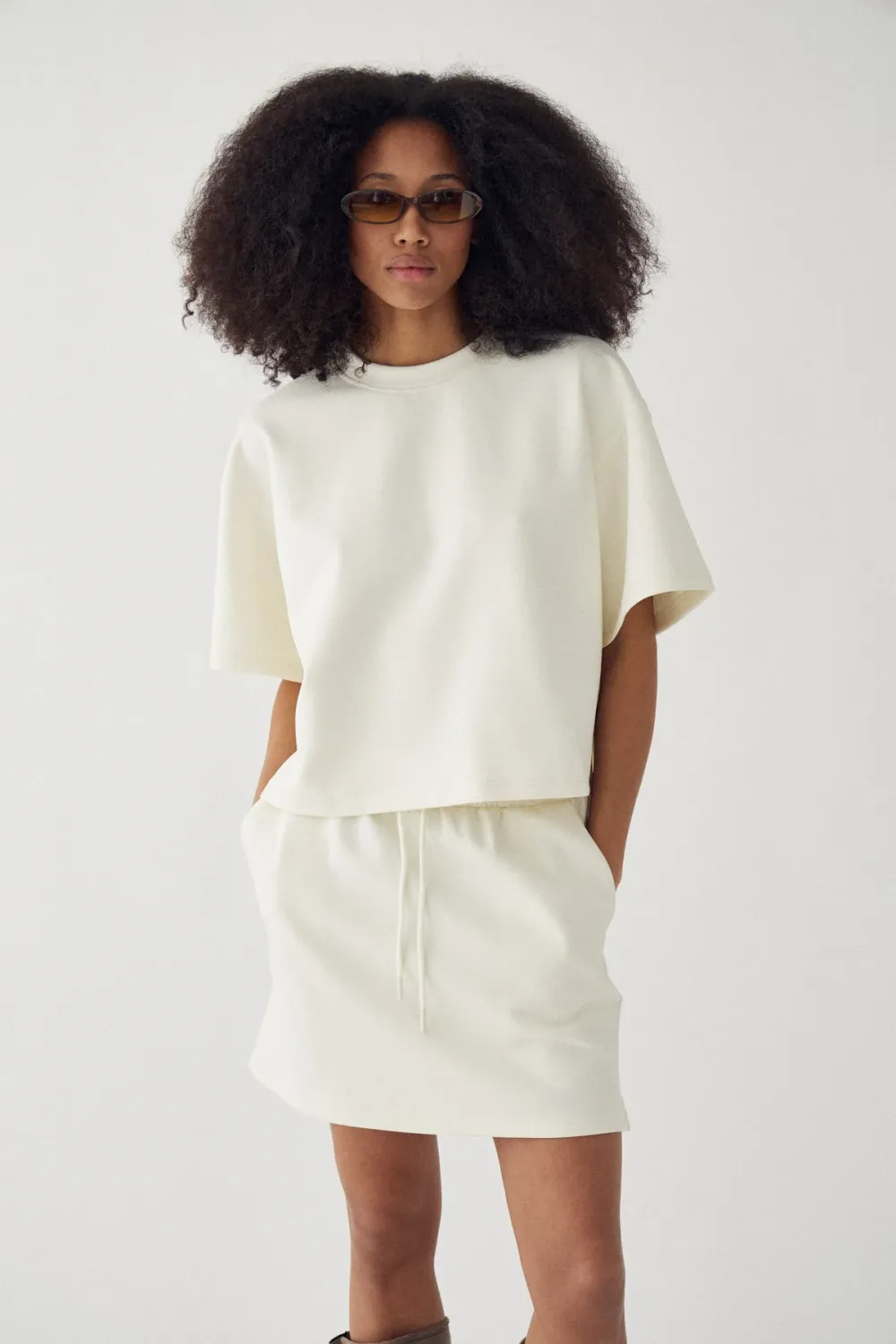 Mable t-shirt - crème/ ecru