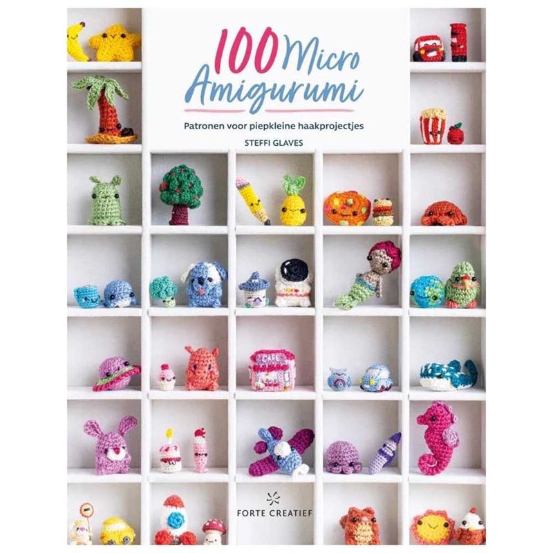 100 Micro Amigurumi - Patronen voor piepkleine haakprojecties