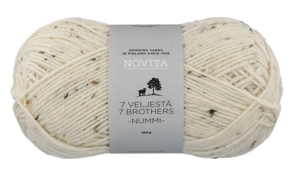 Novita 7 Brothers Nummi, Kleur: 945 Frost