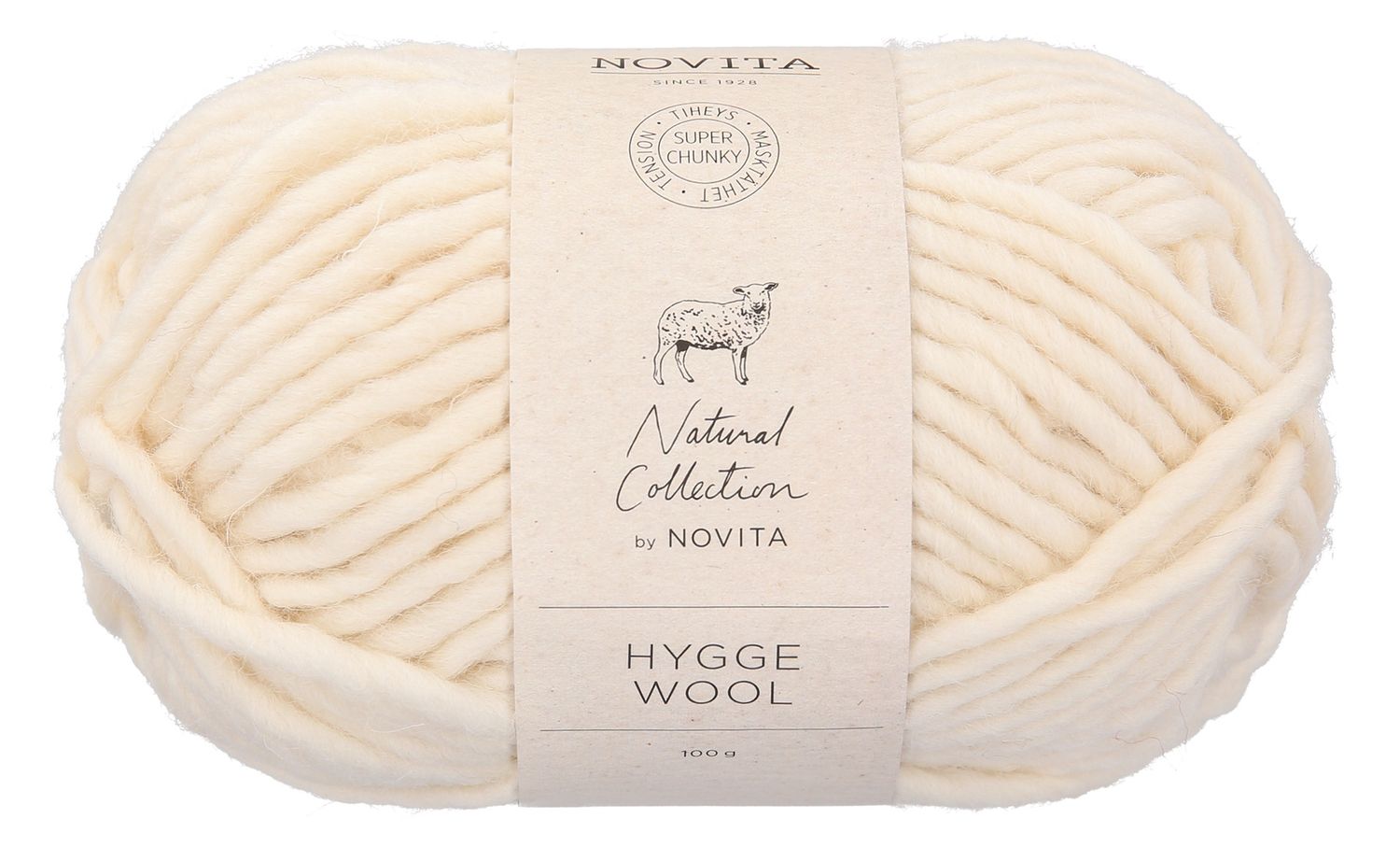 Novita Hygge Wool, Kleur: 010