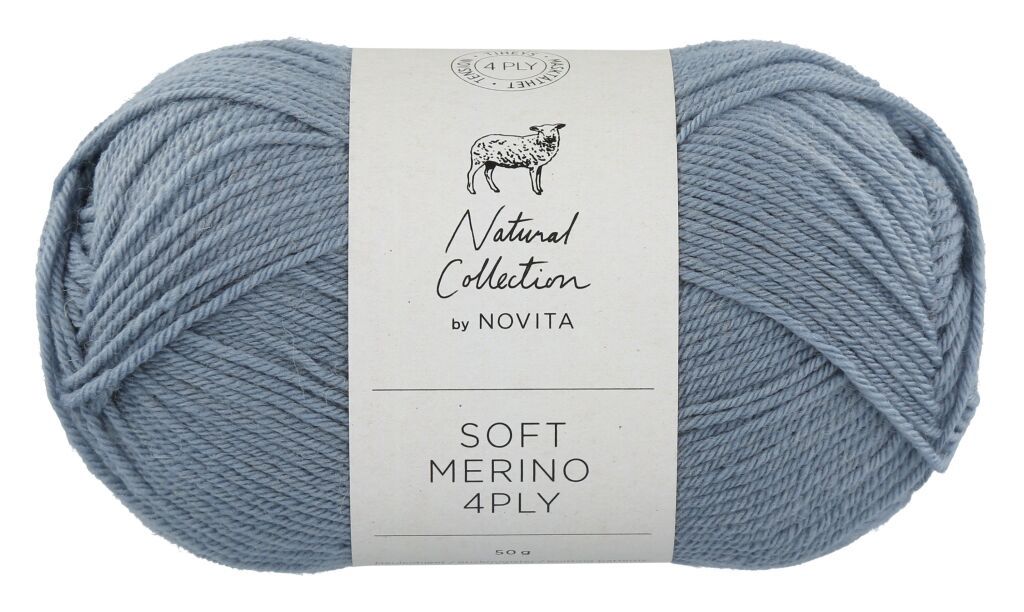 Novita Soft Merino 4ply, Kleur: 120