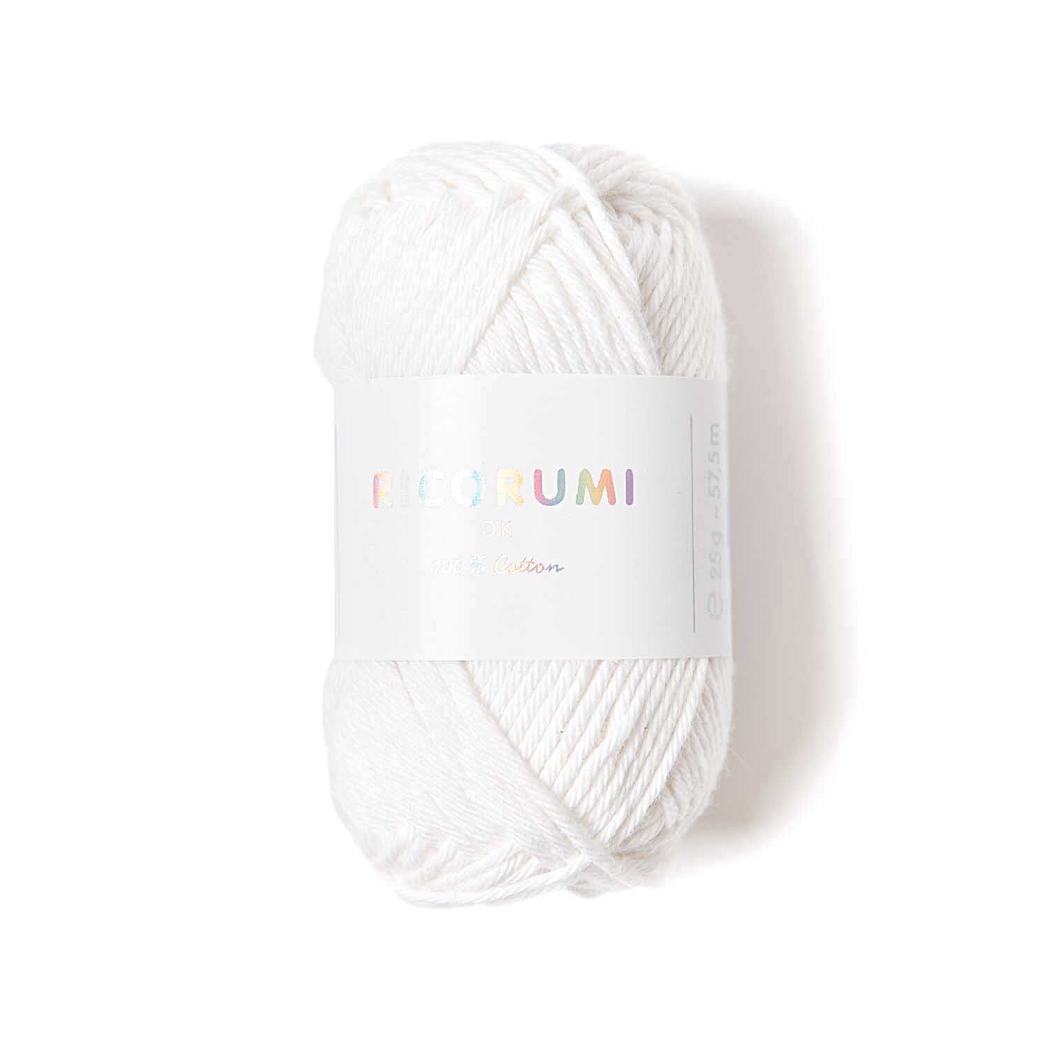 Ricorumi DK 25 gram, Kleur: 01 Wit