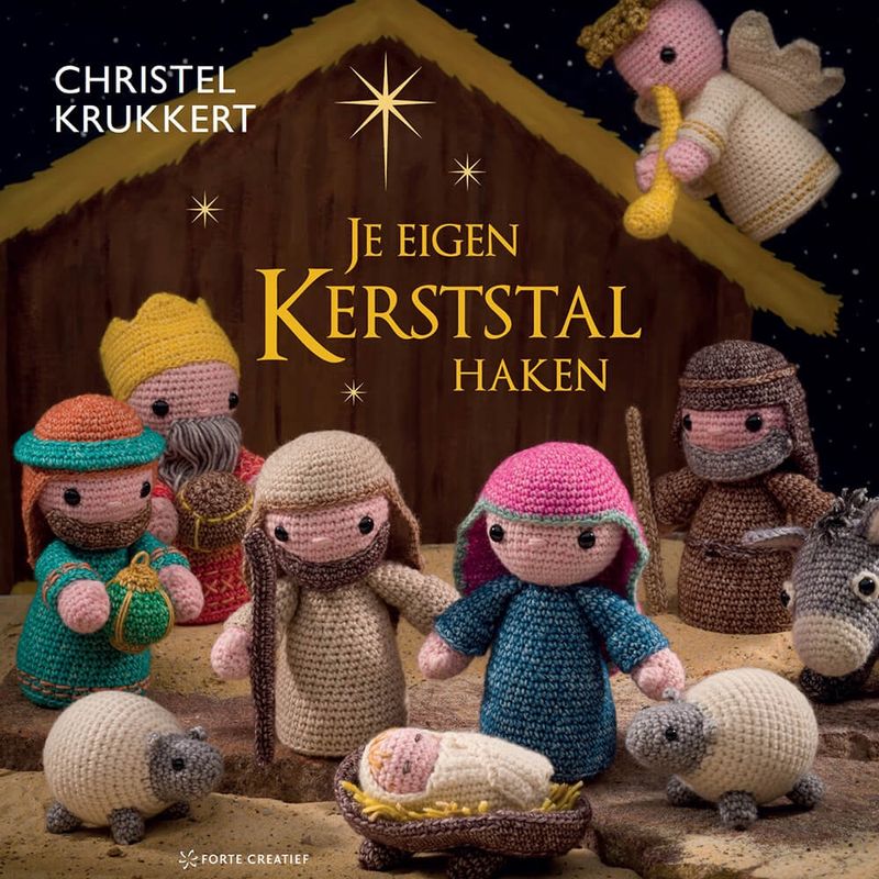 Je eigen kerststal haken -Christel Krukkert