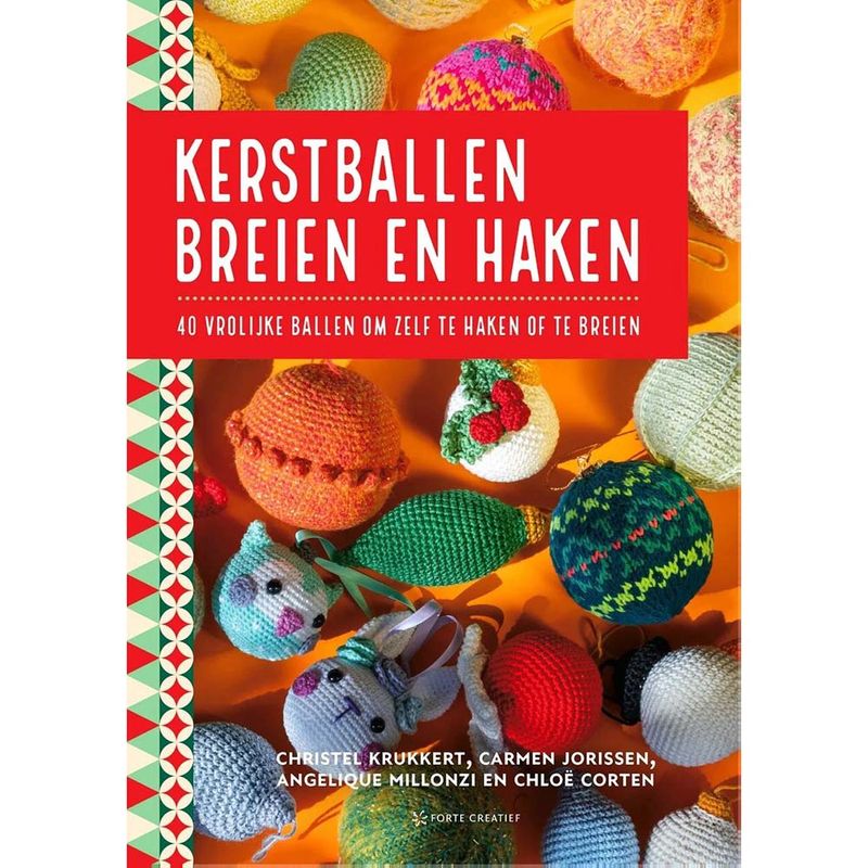 Kerstballen breien en haken - Christel Krukkert en anderen