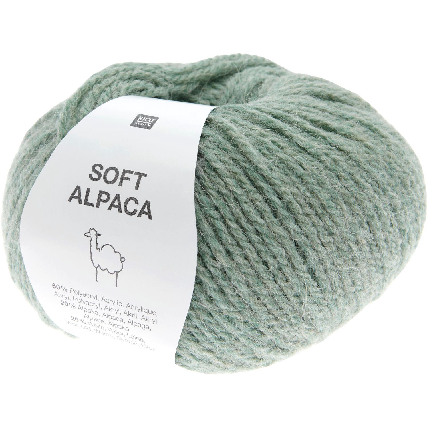 Rico Design Soft Alpaca, Kleur: 03 Aqua